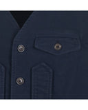 Iconic moleskin cotton vest