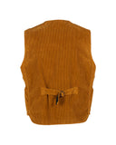Iconic vest in 500-line velvet
