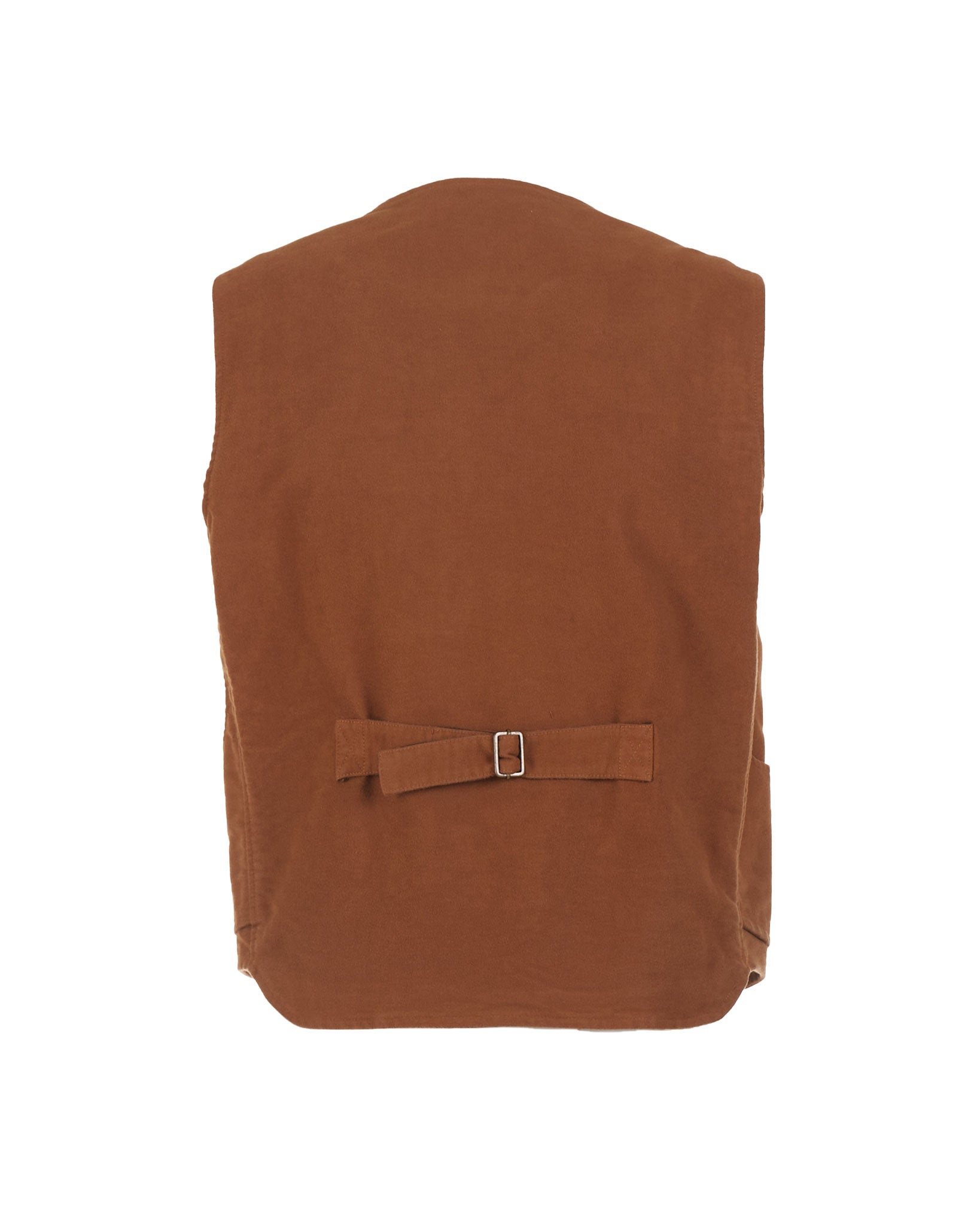 Iconic moleskin cotton vest
