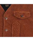 Iconic vest in 500-line velvet