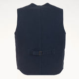 FOUR POCKET VEST IN MOLSKIN COTTON
