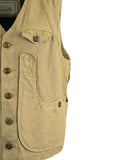 ICONIC VEST IN COTTON LINEN