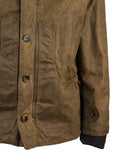 Blouson in cotone waxed