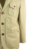 ICONIC JACKET IN COTTON LINEN