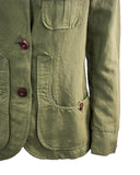Giacca iconica in lana di Casentino - Green