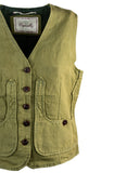 ICONIC WOMAN VEST IN COTTON LINEN