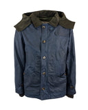 Blouson in cotone waxed