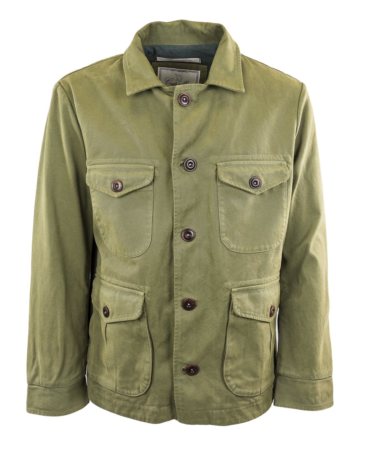 OVERSHIRT IN CANVAS COTTON CANVAS