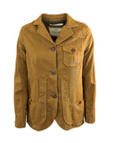 Iconic woman jacket cotton linen- Green