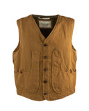 ICONIC VEST IN CANVAS COTTON