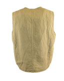 ICONIC VEST IN COTTON LINEN