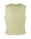 ICONIC WOMAN VEST IN COTTON LINEN
