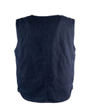 ICONIC VEST IN CANVAS COTTON